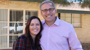 Chantell and Chad Jacobs, youth leaders at Chandler Nazarene